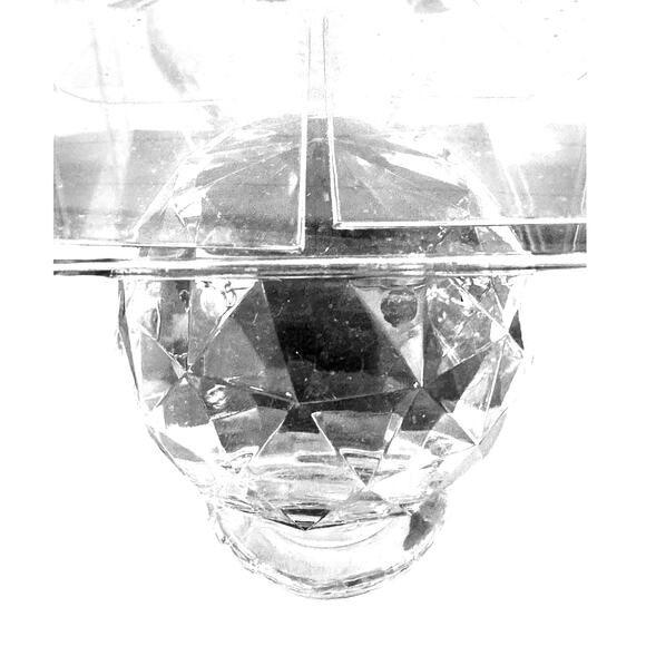 Acrylic Prodyne Gem Bottle Stoppers Ice Bucket & Faceted Prism-Set of 2 - Picture 6 of 10